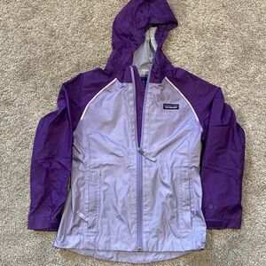 Patagonia Purple Rain Jacket - Size XS (5-6) Kids